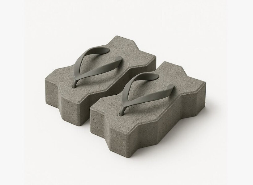 PDM sandals paver blocks