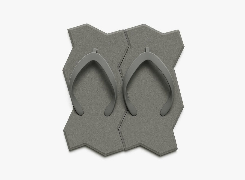 PDM sandals paver blocks