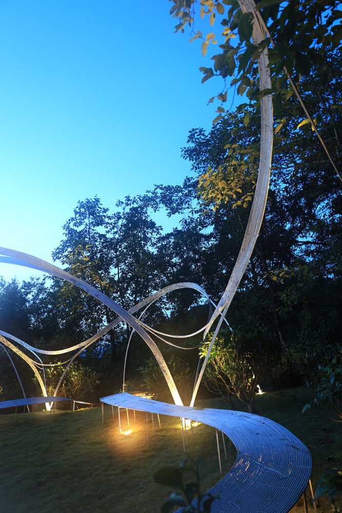 part of a larger transformation of this historic tea estate into a tea-tourism destination