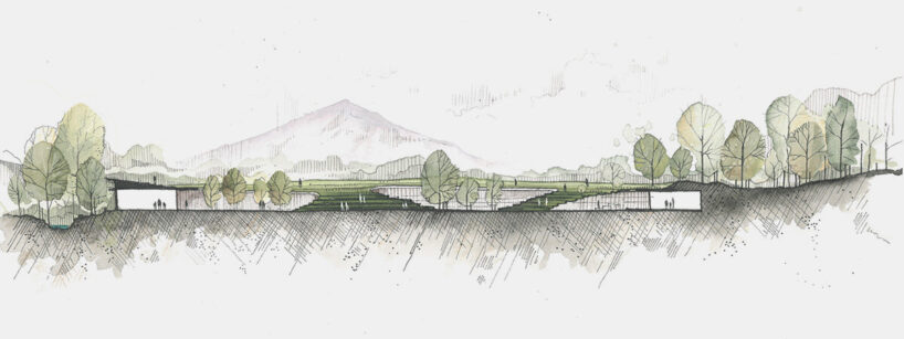 Sordo Madaleno uses the natural 3-meter slope