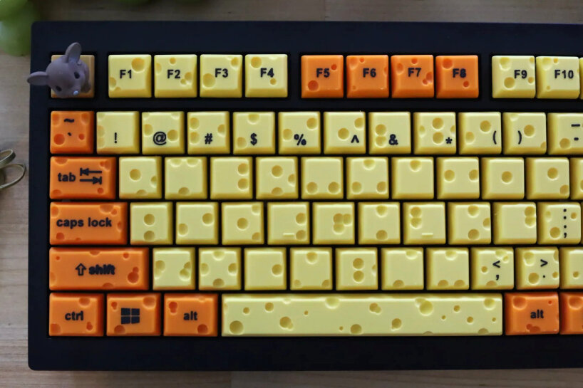 swiss cheese mechanical keyboard