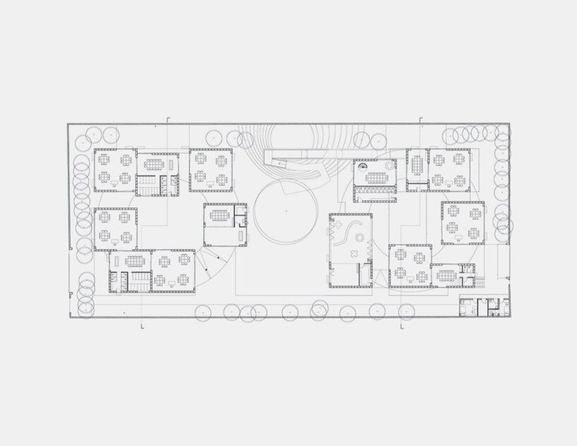 floor plan | technical drawings by Tatiana Bilbao Estudio