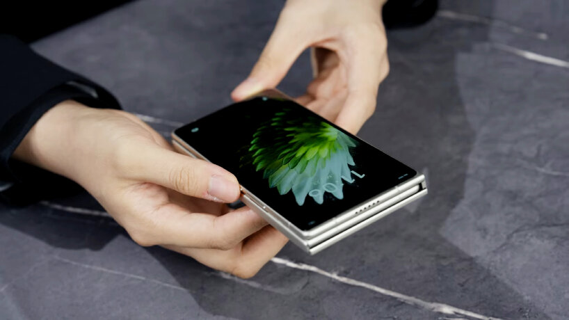 tecno concept trifold smartphone 