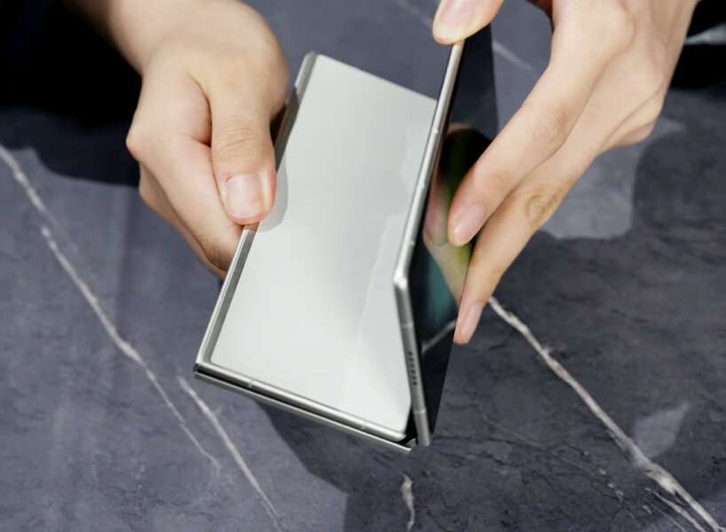 tecno concept trifold smartphone 