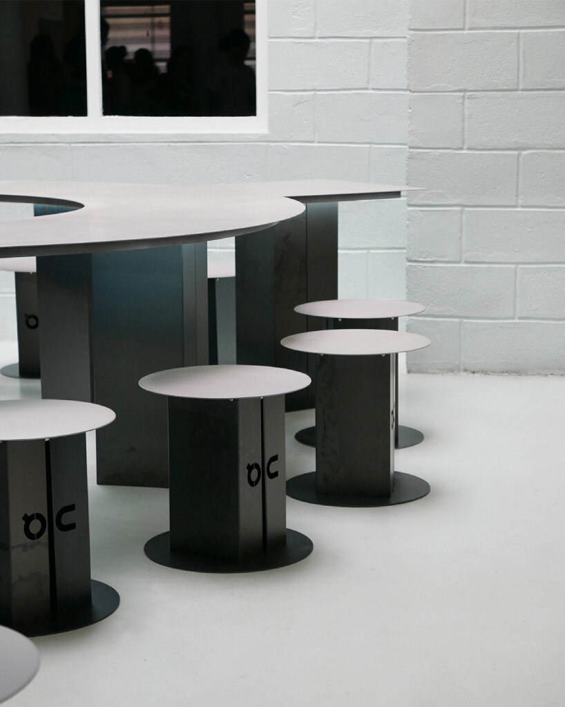 heat-reactive table on