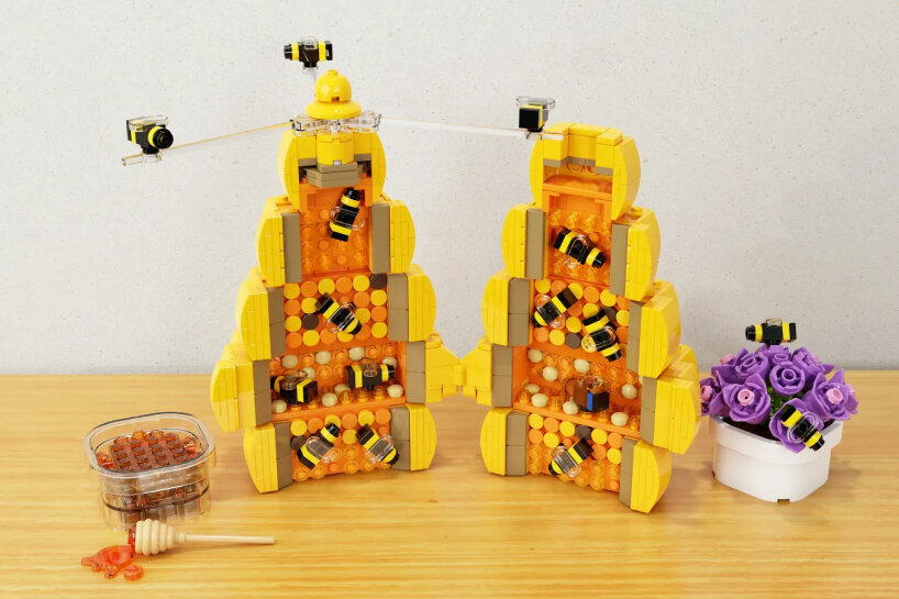 beehive LEGO bricks