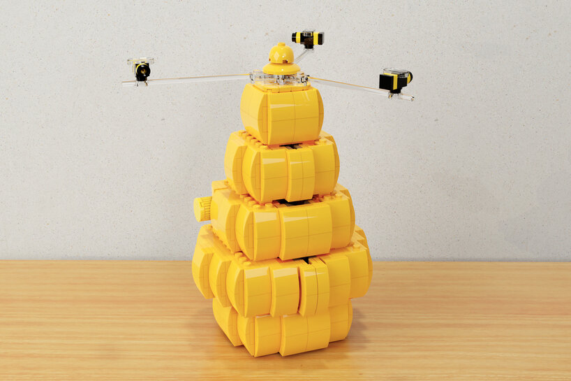 beehive LEGO bricks