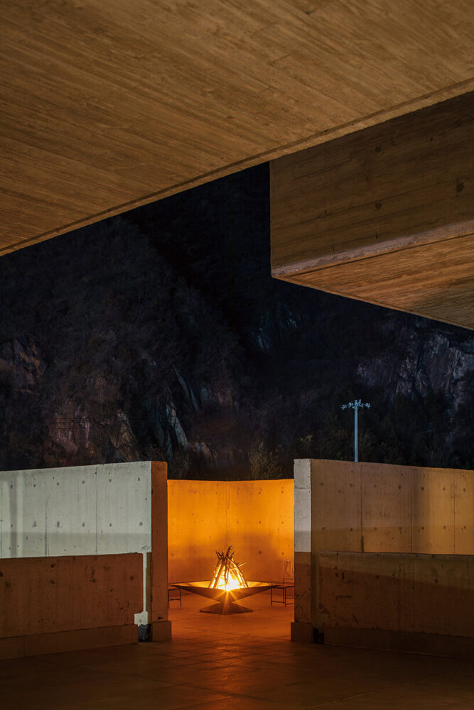 the northeast stargazing platform offers an open view to the sky