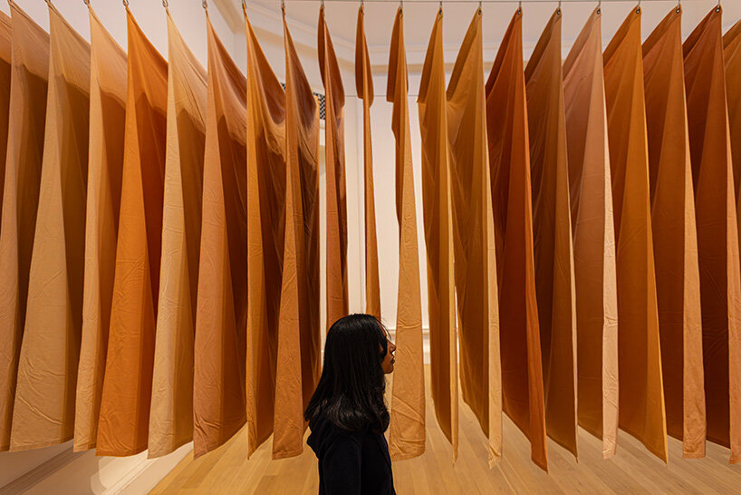 Andy Goldsworthy, Flags, 2020 | image by Stuart Armitt, 2025