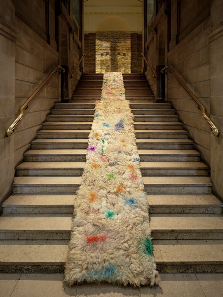 Andy Goldsworthy, Wool Runner. 2025 