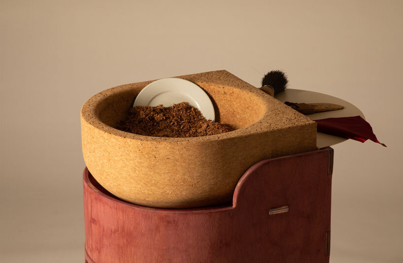 bindu domestic tools made of reused cork and clay reinterpret indigenous practices - 1