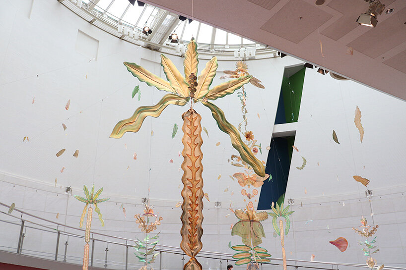 the forms of stems and the gestures of growth seem to carry vitality