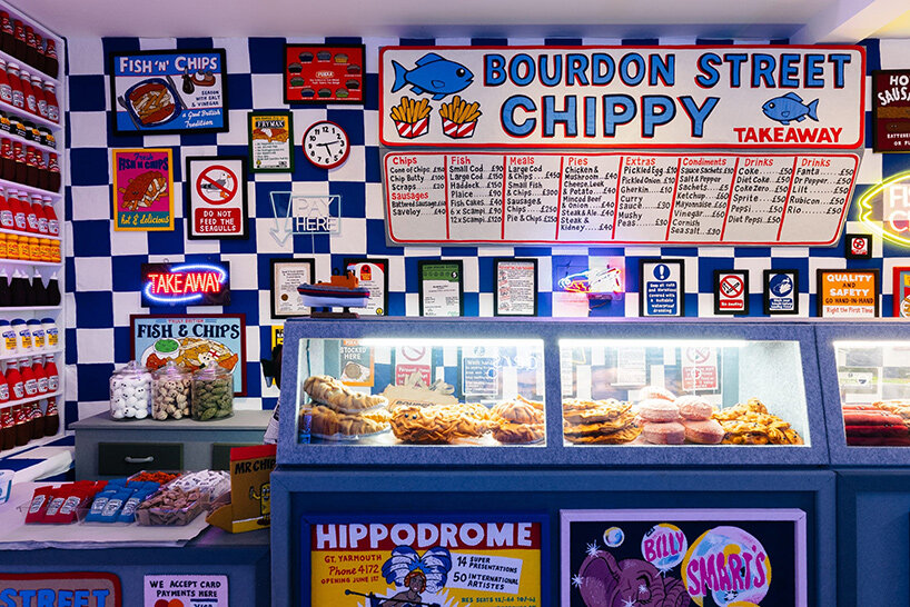 lucy sparrow bourdon chippy