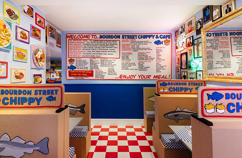 lucy sparrow bourdon chippy