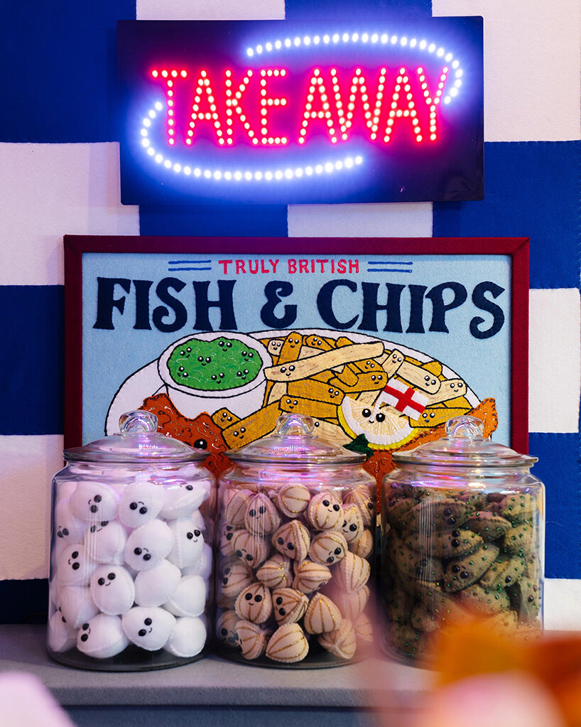 lucy sparrow bourdon chippy