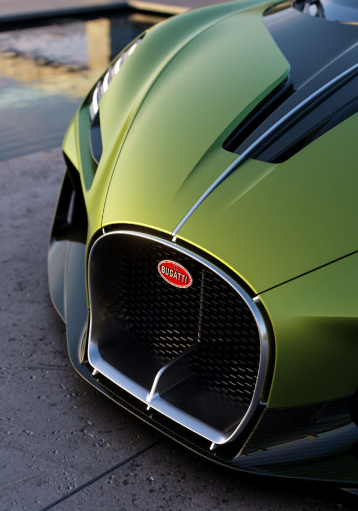 detailed view of the front