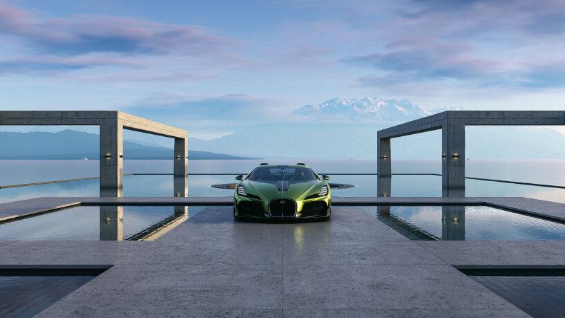 the chassis is made from a mix of carbon fiber and aluminum