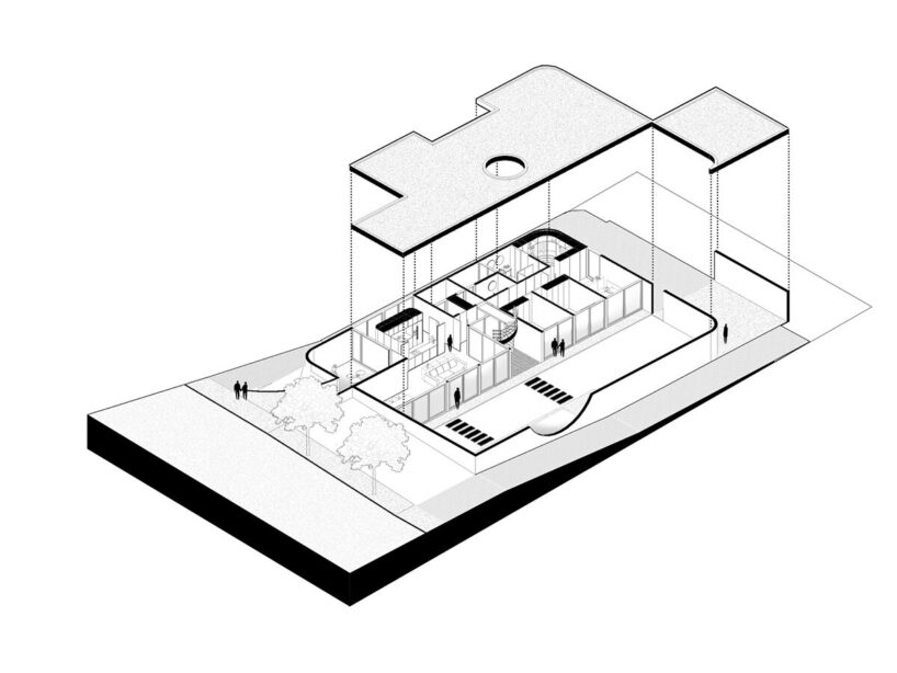 exploded axonometric