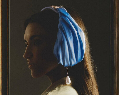 casetify’s headphone cover turns users into the girl with a pearl earring by johannes vermeer