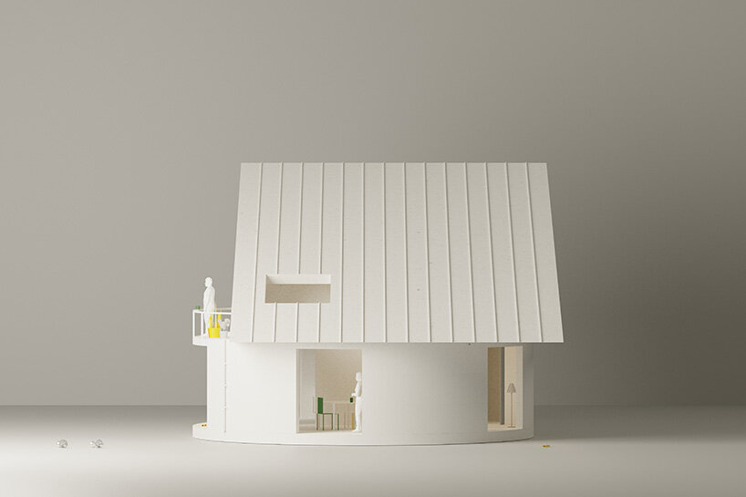 south elevation model