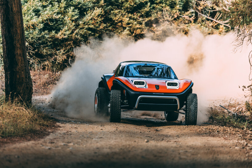 the engine connects to a six-speed sequential gearbox that allows quick gear changes without a clutch peda