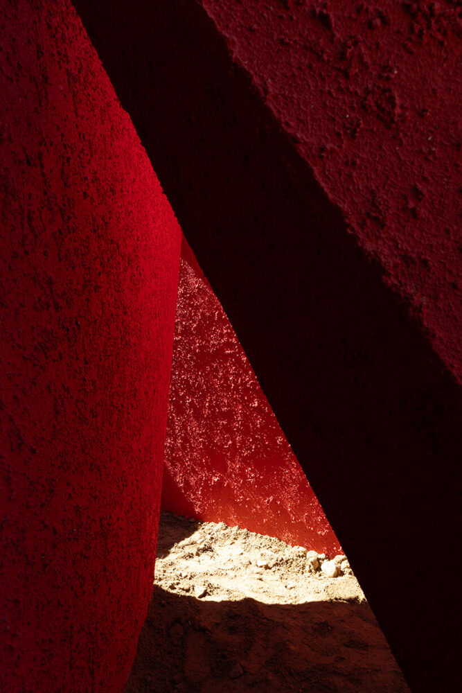 the project echoes ancient forms of dwelling that once grew out of the earth