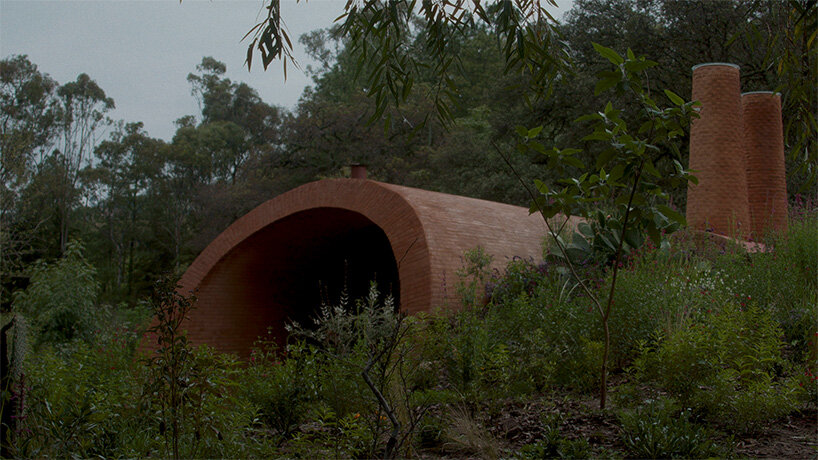 the vaulted form defines the experience and the logic of the construction | image by Juan Benavides