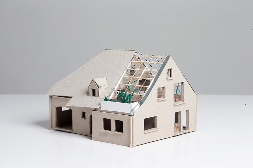 model images and technical drawings by Hé! Architectuur