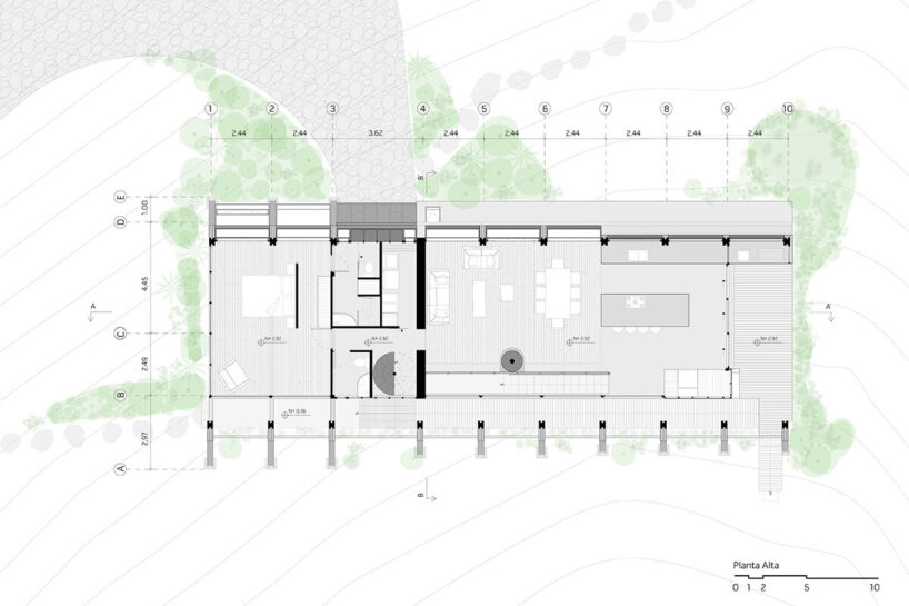 upper level floor plan