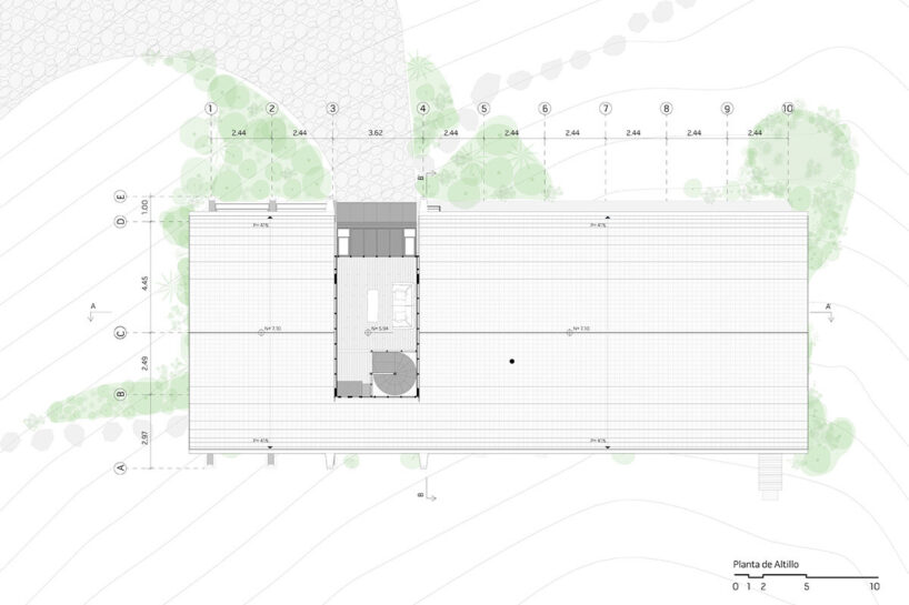 loft level floor plan