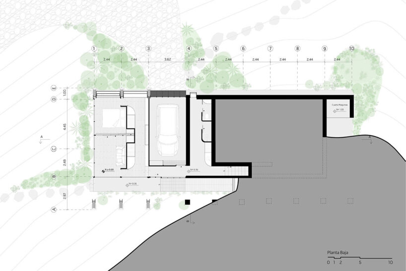 lower level floor plan