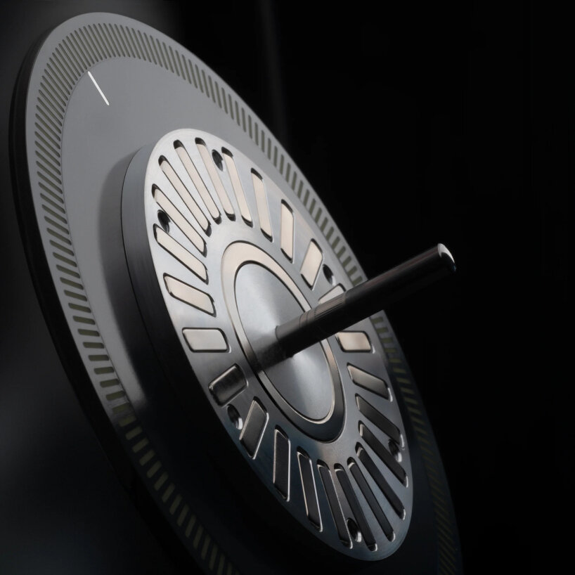 a direct drive motor system is built specifically for the device