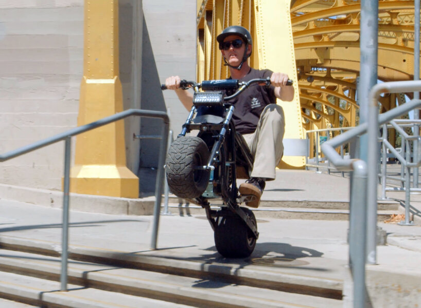 electric fun bike wheelie