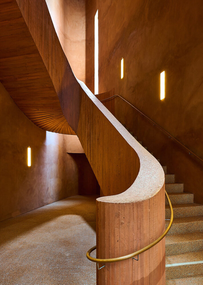 museum staircase by Jürgen Hammermann, winner in Stairs