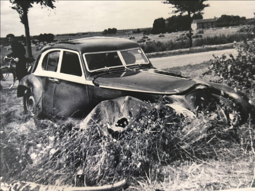 during the Second World War, the vehicle’s original body was destroyed and lost to history