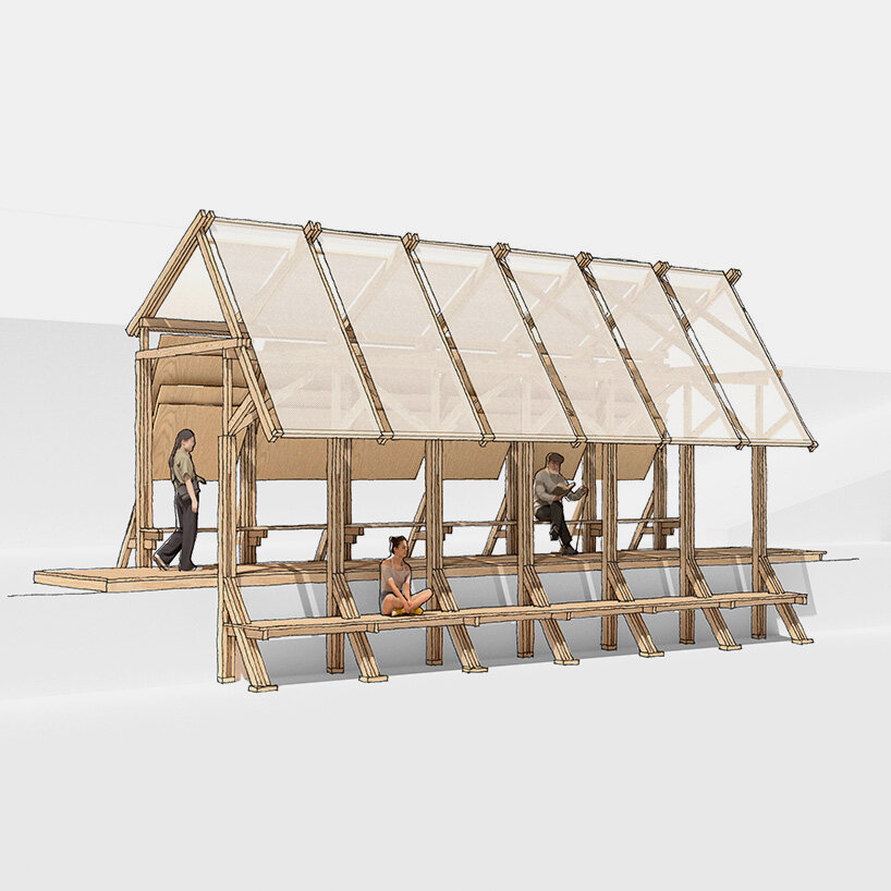 3D model of the structure