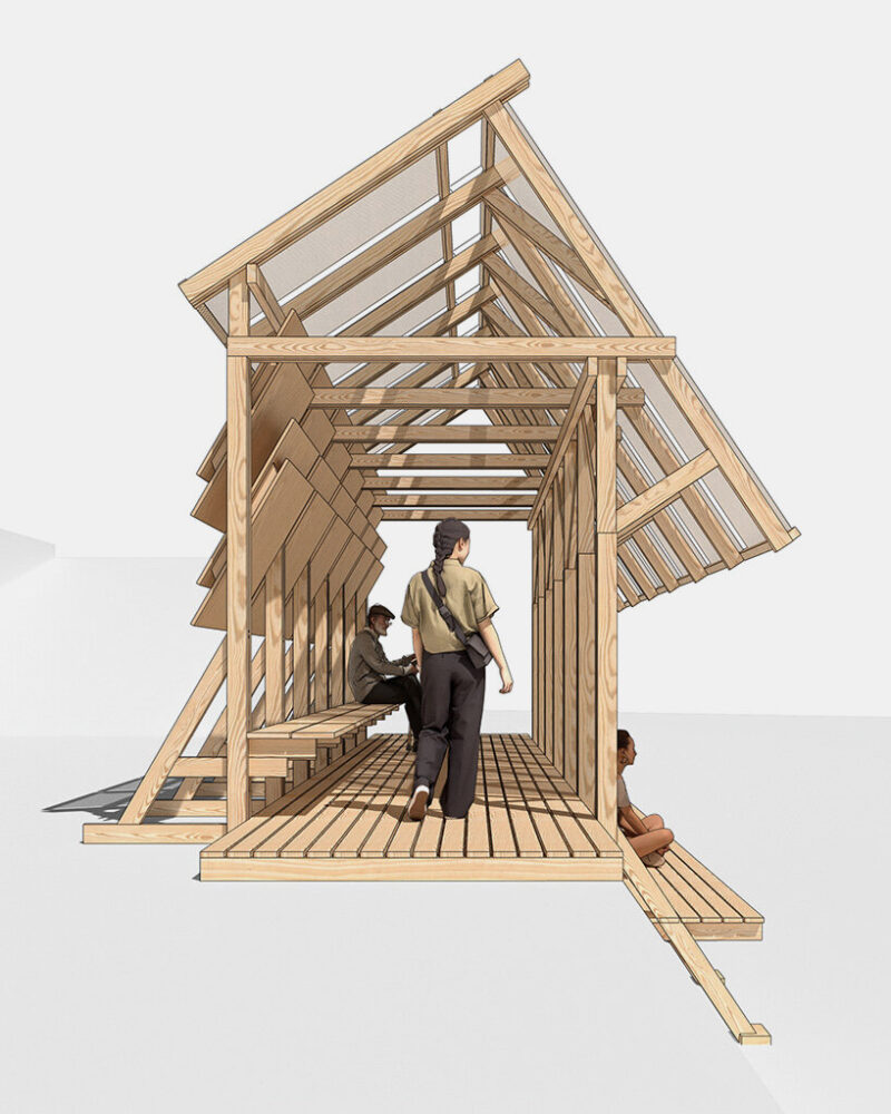 3D model of the structure