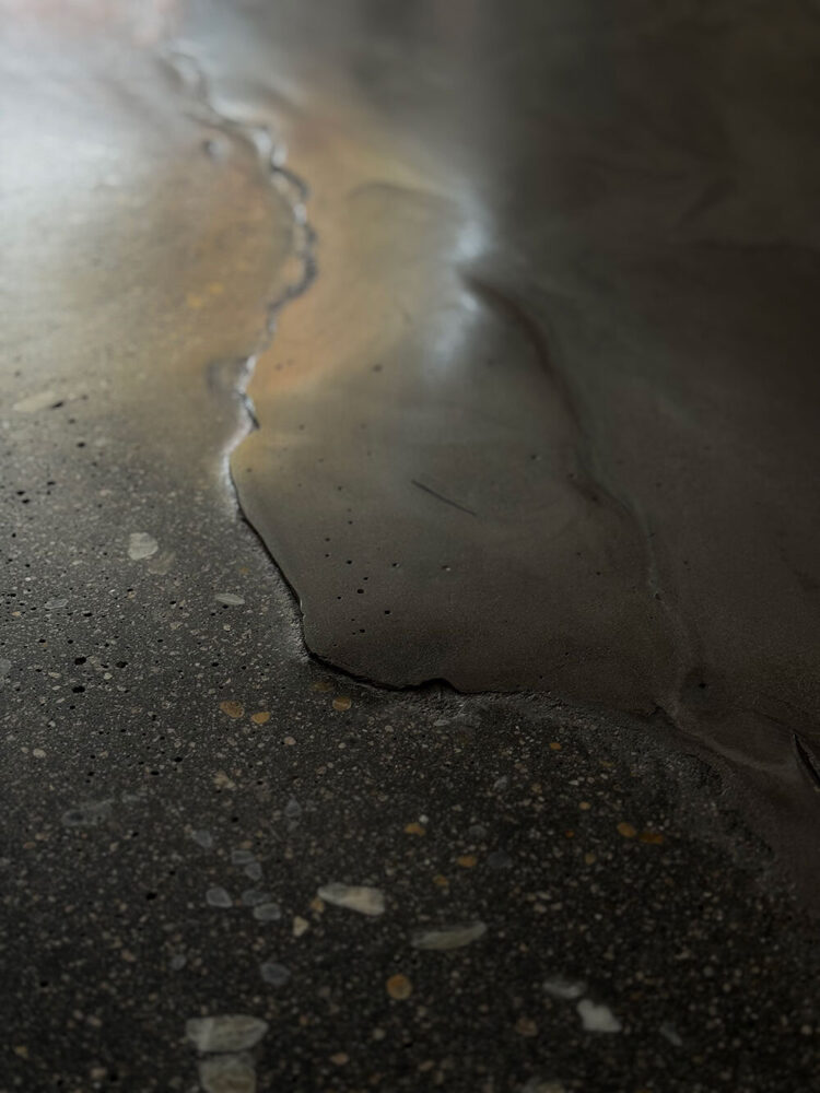 a small concrete wave | image by the Watcher