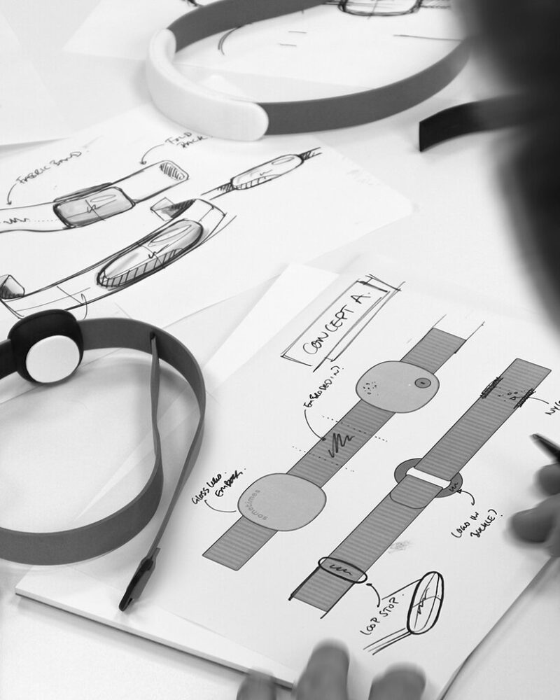 iterative project sketches and prototypes