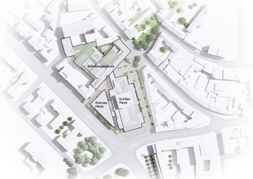 site plan, original scale 1:500 | image courtesy of HENN