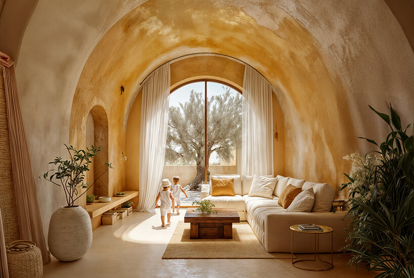 designed to guide circulation as a series of contemplative thresholds