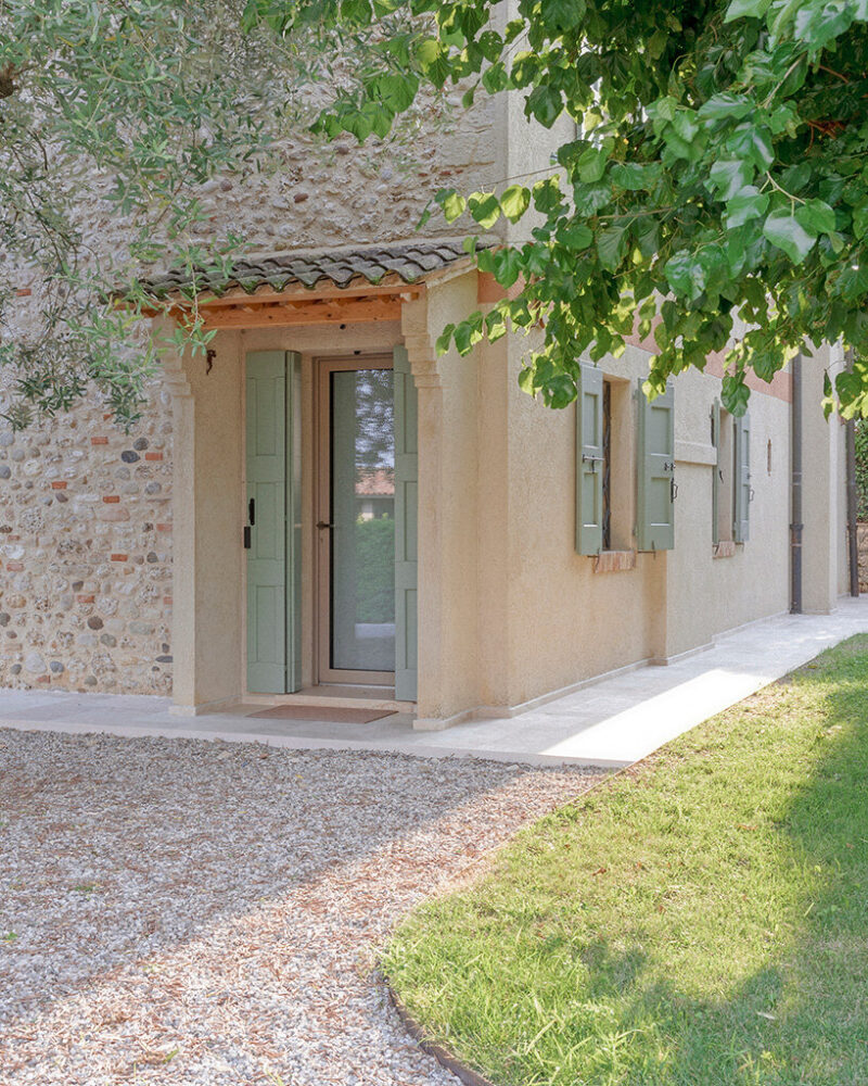 ensuring the privacy of the interior spaces