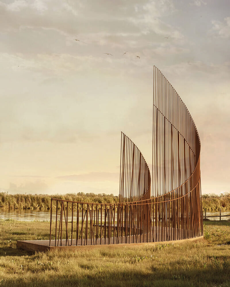 positioned at the intersection of art, ecology, and infrastructure | image by Kristina Chan