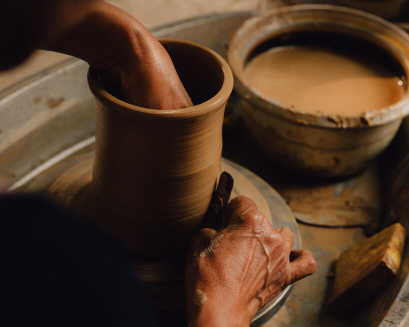 Broken Ceramic Family, process