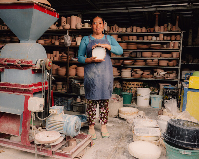 Broken Ceramic Family, process