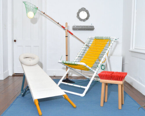 La Mostra NUTS + BOLTS a NY: Arredi DIY da Materiali di Ferramenta