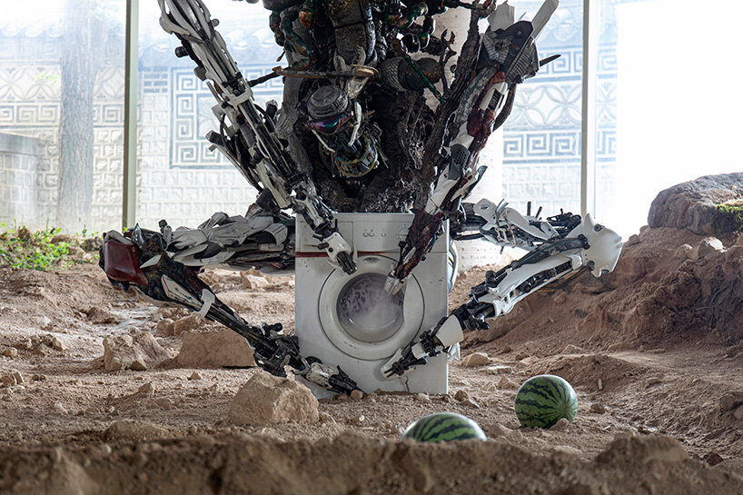 Adrián Villar Rojas, The End of Imagination VI, 2024, variable size