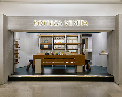 bottega veneta honors 50 years of its signature weave through harrods pop-up in london
