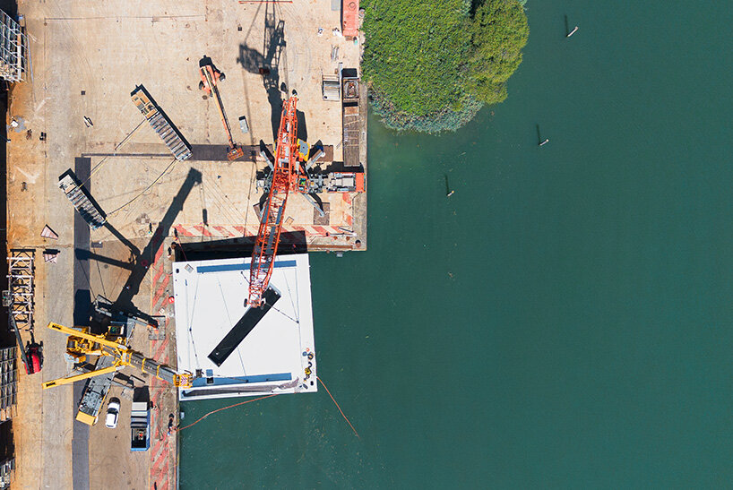 beyond its distinct position carved into the sea, the project is defined by its insistence on responsiveness