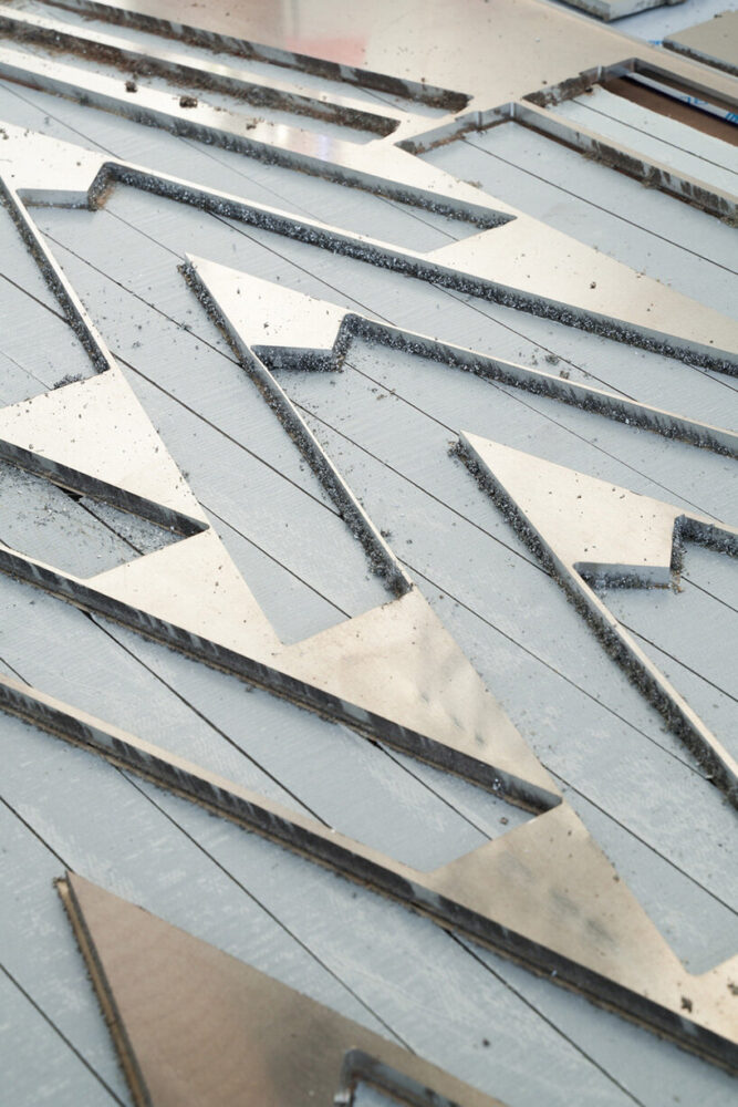 El gráfico de la escena de PAF Atelier transforma los conceptos en experimentos espaciales y perceptuales